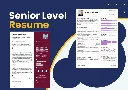 Blue and White Simple Online Course Double Sided Poster Landscape.webp