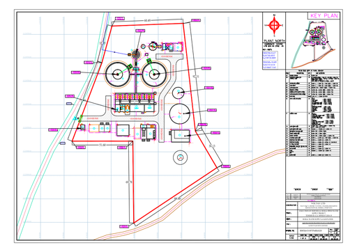 WTP Layout drawing