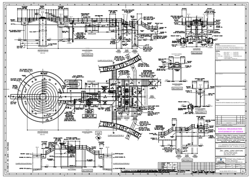 Cascade Aerator GA Drawing