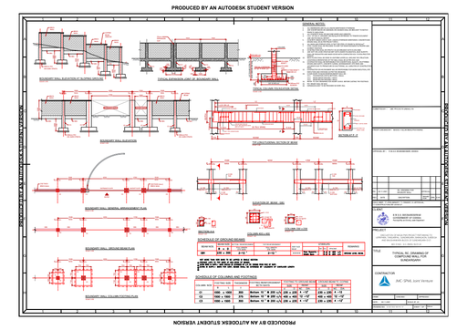 Compound Wall Drawing