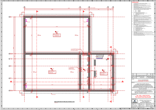 Water Retaing Structure (Waste water Sump)